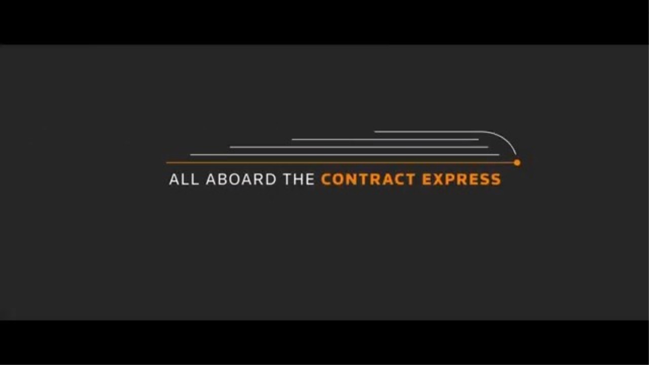 All aboard the Contract Express
