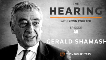 The Hearing: Episode 48 – Gerald Shamash (Edwards Duthie Shamash)
