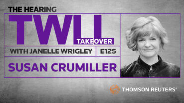 The Hearing – TWLL Takeover with Janelle Wrigley interview with Susan Crumiller