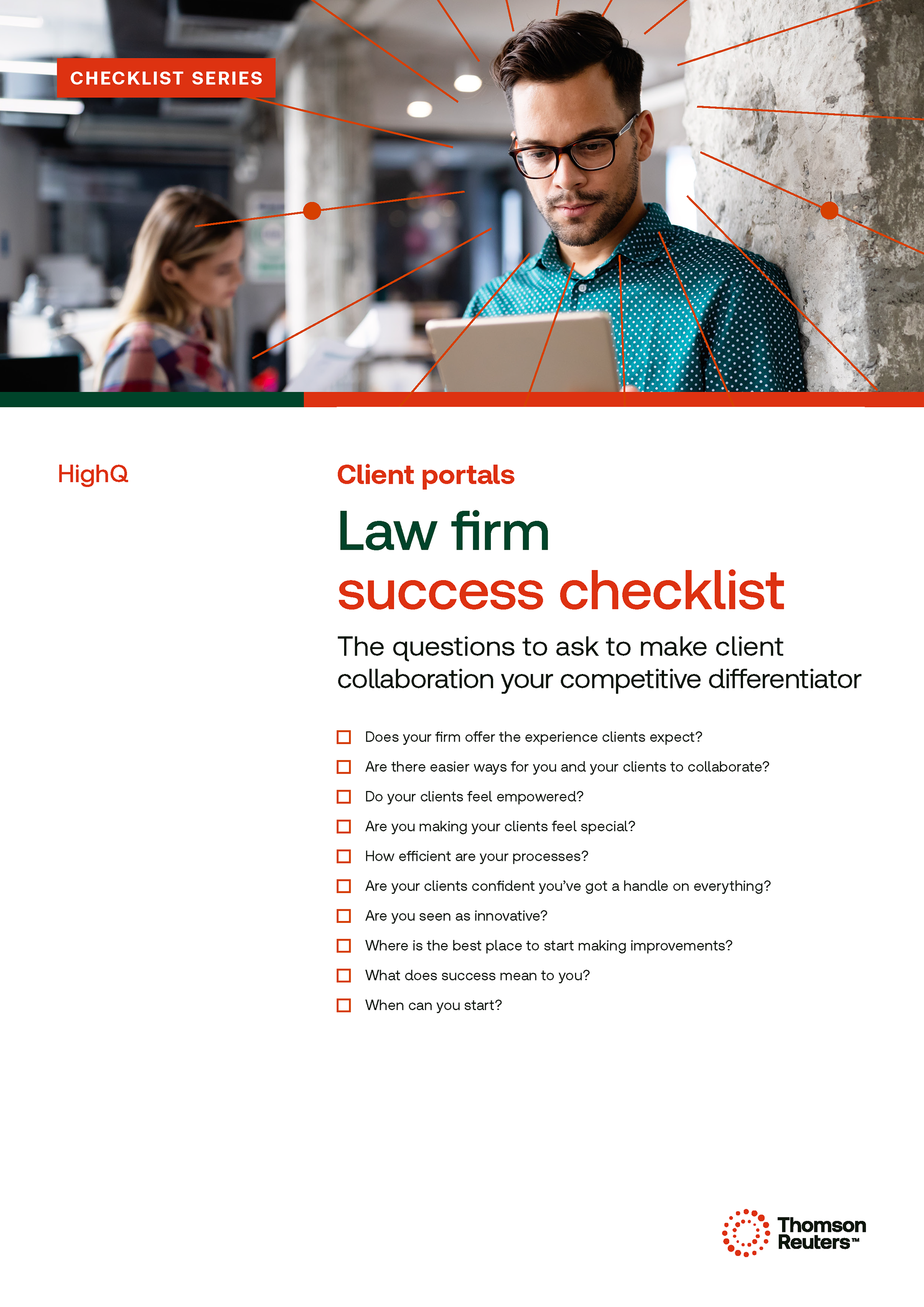 Law firm success checklist: Client portals