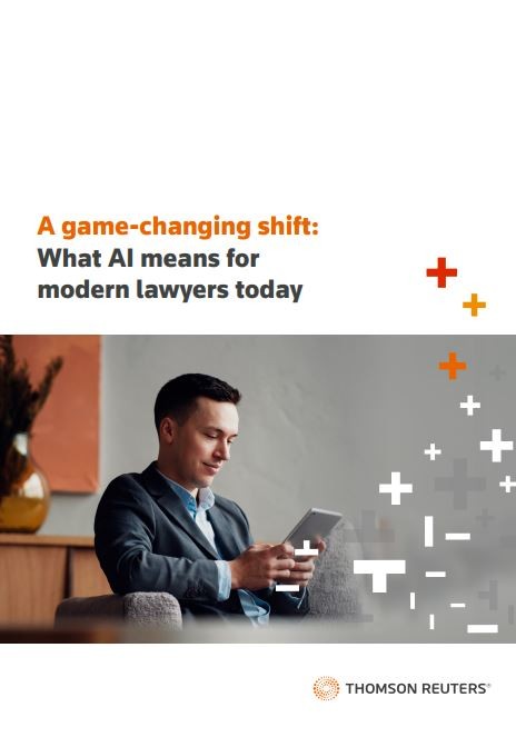 A game-changing shift What AI means for modern lawyers today