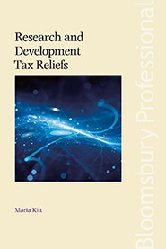 Research and Development Tax Reliefs (Bloomsbury Publishing)