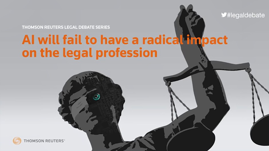 AI will fail to have a radical impact on the legal profession