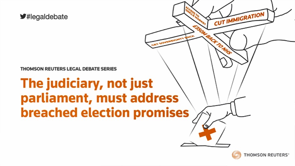 The judiciary, not just parliament, must address breached election promises