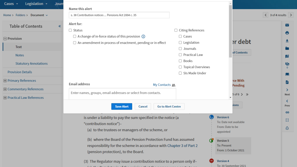 Legislation Alerts