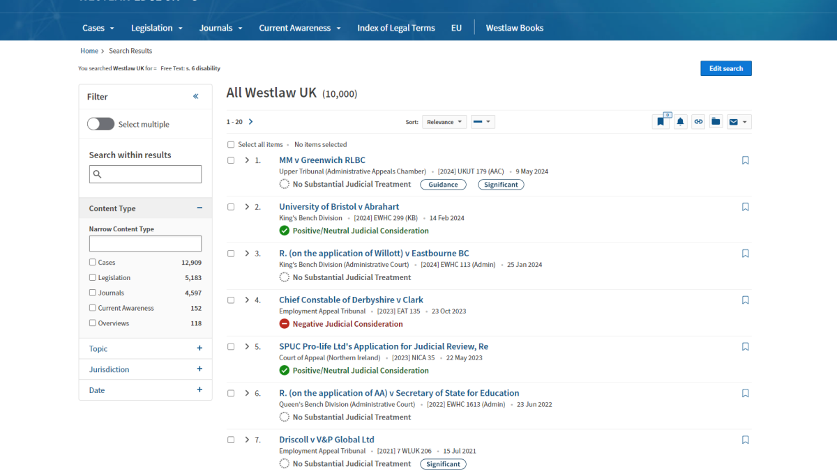 Legislation Compare Tool