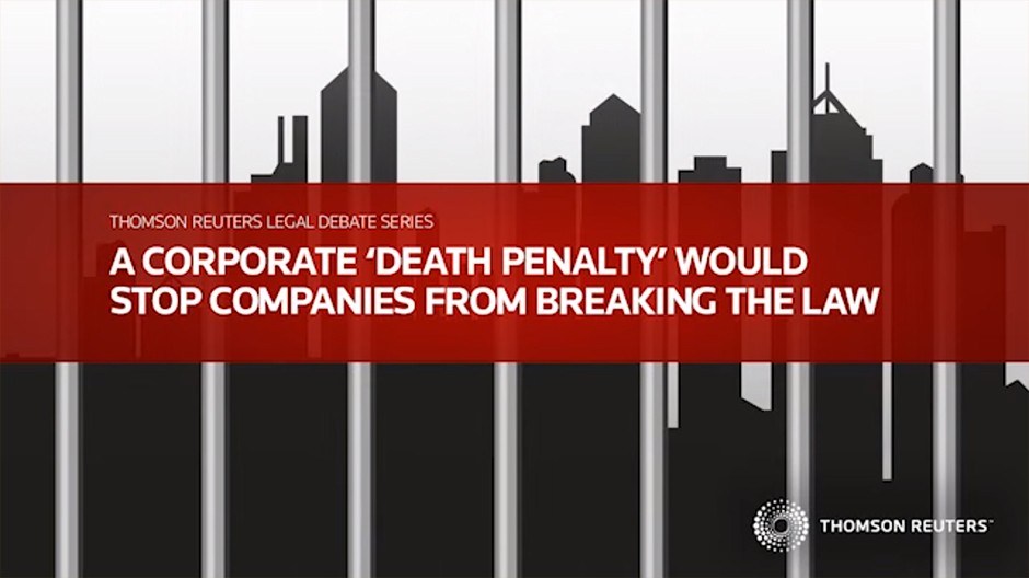 Corporate Death Penalty Would Stop Companies From Breaking the Law